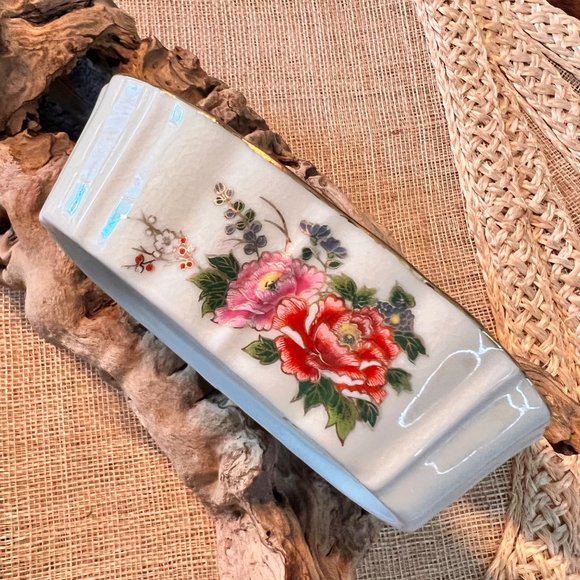 Vintage Other - Vintage Japanese Ceramic Soap Dish